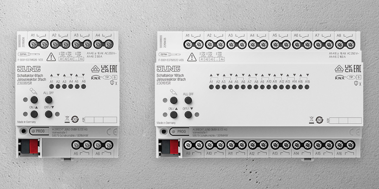 KNX Schalt- und Jalousieaktoren bei Sögüt Elektroinstallationen in Waiblingen