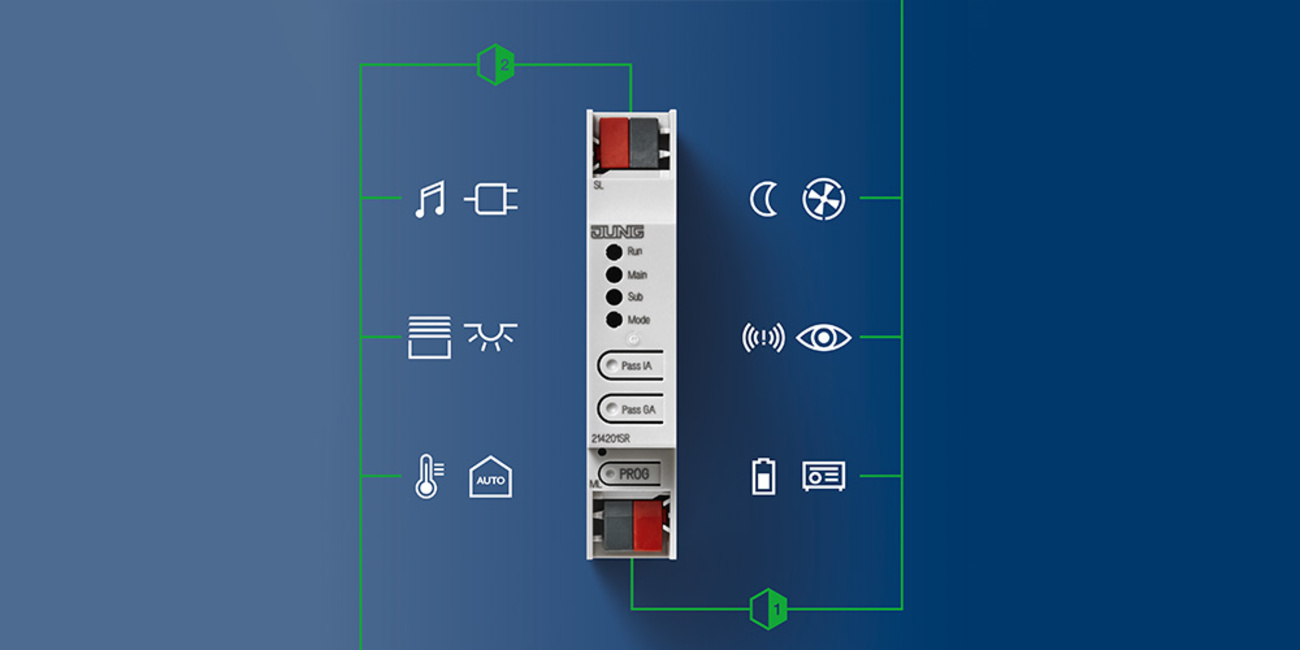 KNX Bereichs- und Linienkoppler bei Sögüt Elektroinstallationen in Waiblingen