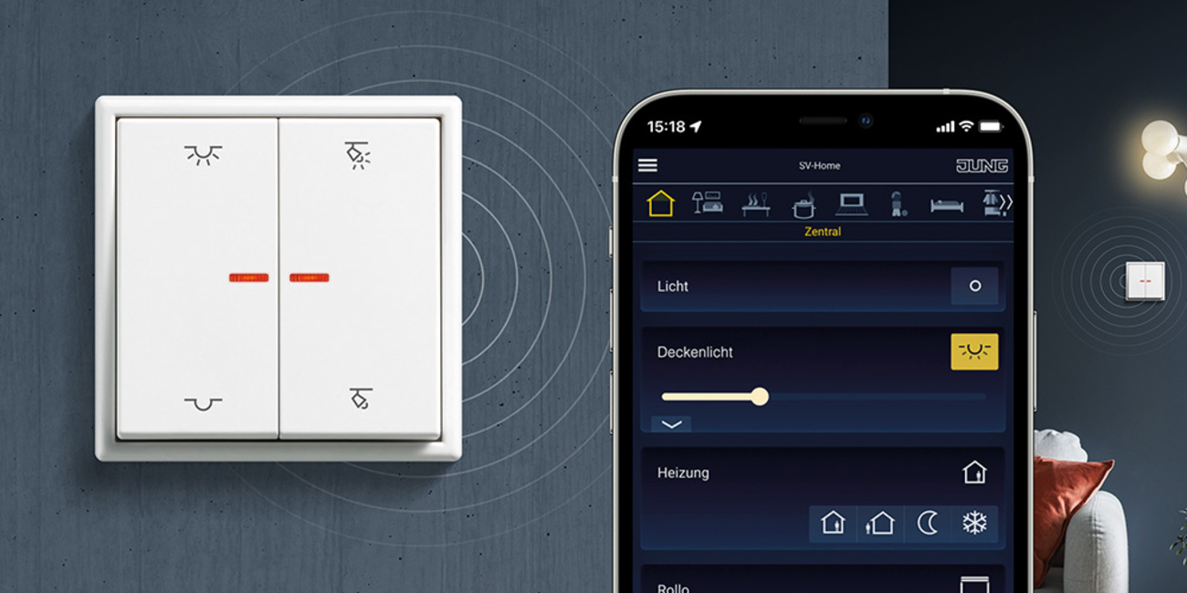 KNX RF Taster bei Sögüt Elektroinstallationen in Waiblingen